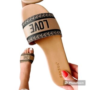 "LOVE" Sandals